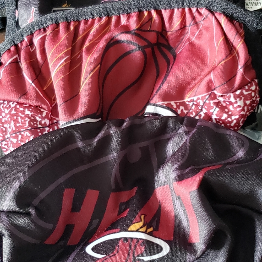 Set of 3 miami heat masks